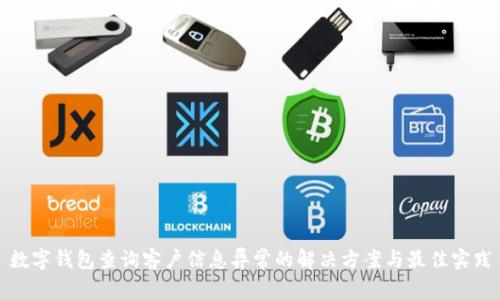 数字钱包查询客户信息异常的解决方案与最佳实践