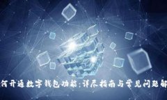 如何开通数字钱包功能：