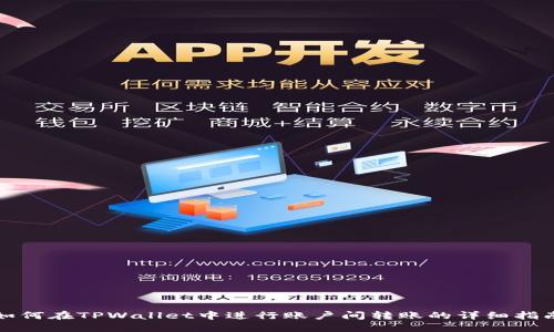 如何在TPWallet中进行账户间转账的详细指南